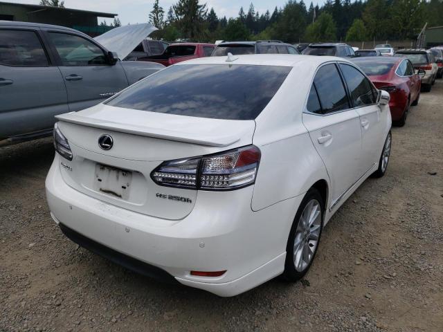 Photo 4 from auction – 2010 LEXUS HS 250H with VIN JTHBB1BA8A2006650