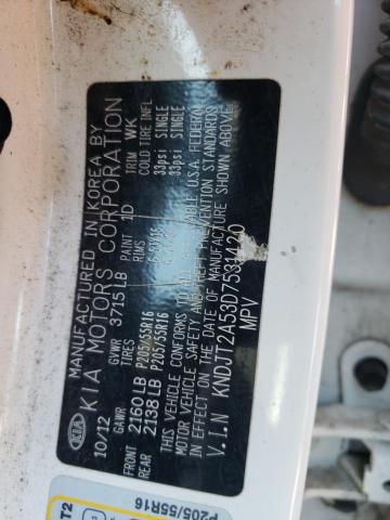 Photo 10 from auction – 2013 KIA SOUL with VIN KNDJT2A53D7531420