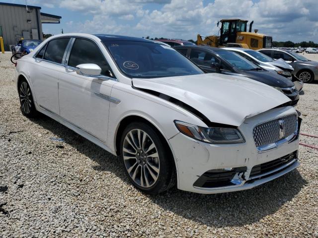 LINCOLN CONTINENTA 2019 with VIN 1LN6L9RP4K5607526 - Photo from auction