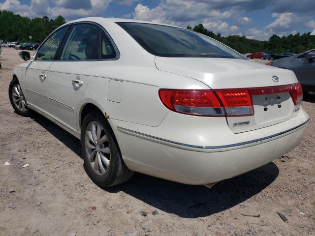 Photo 3 from auction – 2006 HYUNDAI AZERA SE with VIN KMHFC46F86A070347