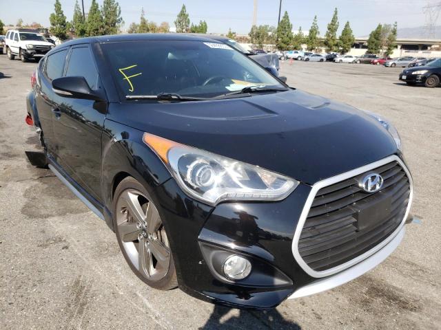 HYUNDAI VELOSTER T 2013 with VIN KMHTC6AE0DU108744 - Photo from auction