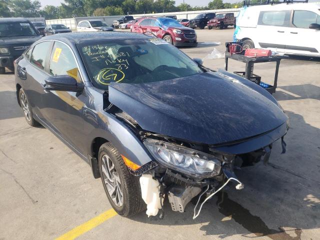 HONDA CIVIC EX 2017 with VIN 19XFC2F77HE226587 - Photo from auction