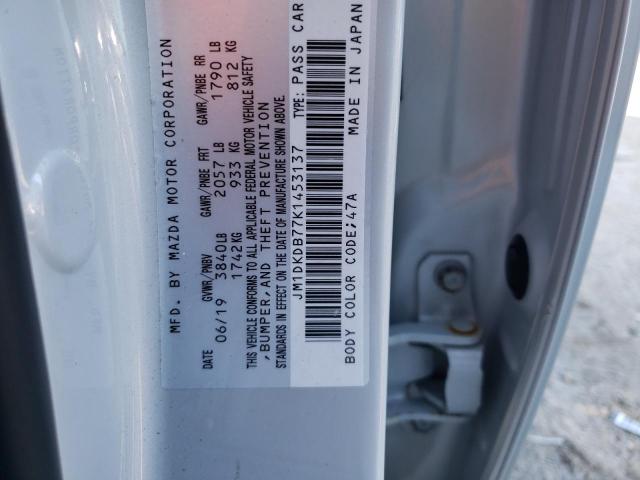 Photo 10 from auction – 2019 MAZDA CX-3 SPORT with VIN JM1DKDB77K1453137
