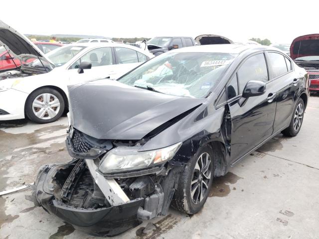 Photo 2 from auction – 2013 HONDA CIVIC EX with VIN 19XFB2F86DE237893