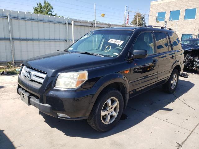 Photo 2 from auction – 2006 HONDA PILOT EX with VIN 2HKYF18476H558132