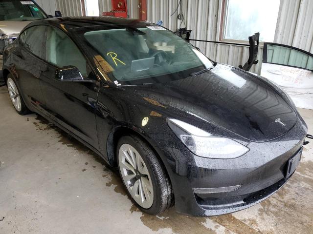TESLA MODEL 3 2022 with VIN 5YJ3E1EA3NF188060 - Photo from auction