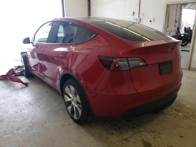 Photo 3 from auction – 2021 TESLA MODEL Y with VIN 5YJYGDEE0MF233068