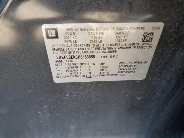 Zdjęcie 10 z aukcji – 2017 GMC TERRAIN SL z VIN 2GKFLSEK3H6153888