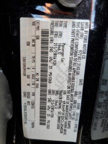 Photo 10 from auction – 2012 FORD FOCUS SE with VIN 1FAHP3F23CL254528