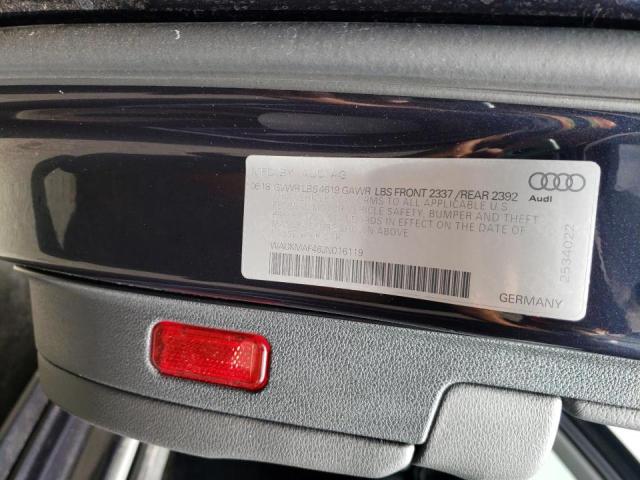 Photo 10 from auction – 2018 AUDI A4 PREMIUM with VIN WAUKMAF46JN016119
