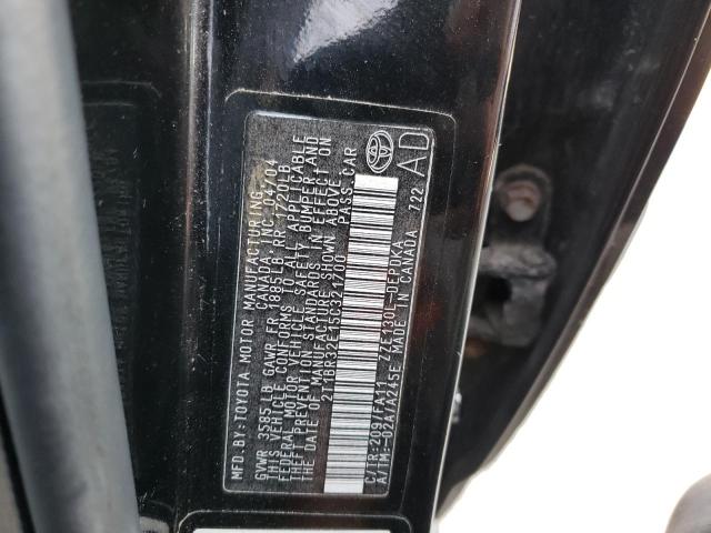 Photo 10 from auction – 2005 TOYOTA COROLLA CE with VIN 2T1BR32E15C321700