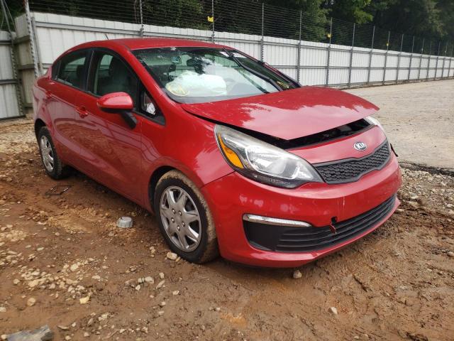 KIA RIO LX 2017 with VIN KNADM4A30H6012810 - Photo from auction