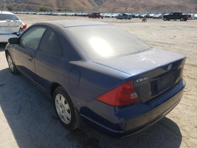 Photo 3 from auction – 2001 HONDA CIVIC SI with VIN 1HGEM22901L030859