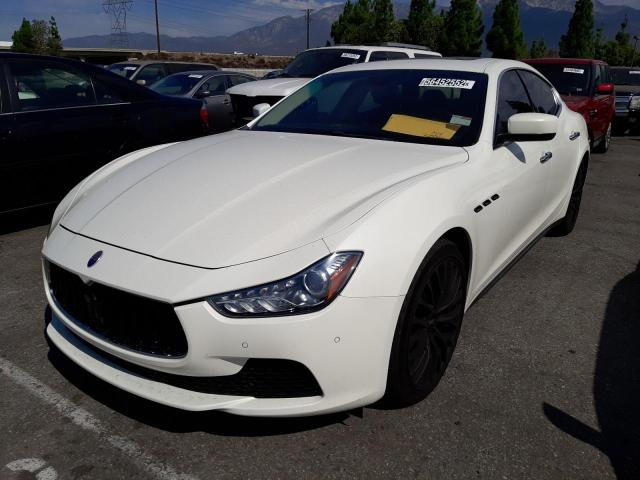 Photo 2 from auction – 2014 MASERATI GHIBLI with VIN ZAM57XSAXE1097754