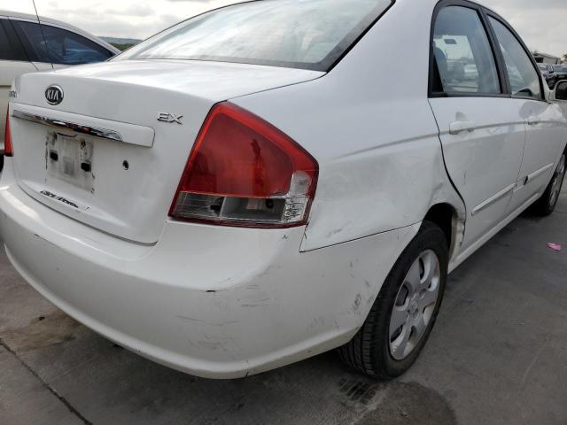 Photo 9 from auction – 2009 KIA SPECTRA EX with VIN KNAFE221295597372