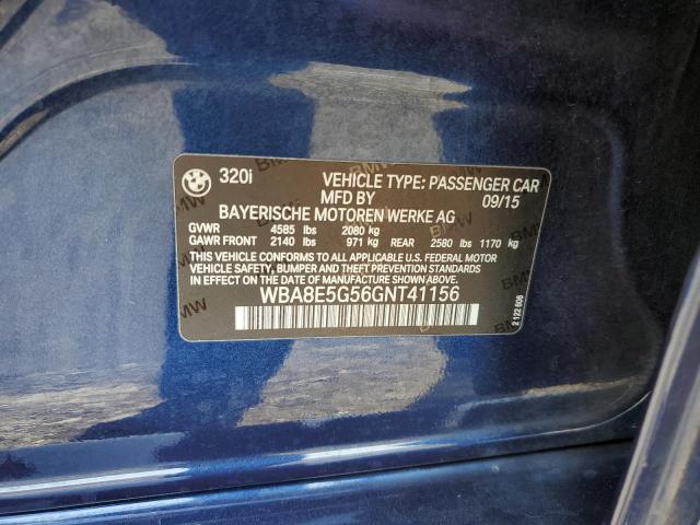 Zdjęcie 10 z aukcji – 2016 BMW 320 XI z VIN WBA8E5G56GNT41156