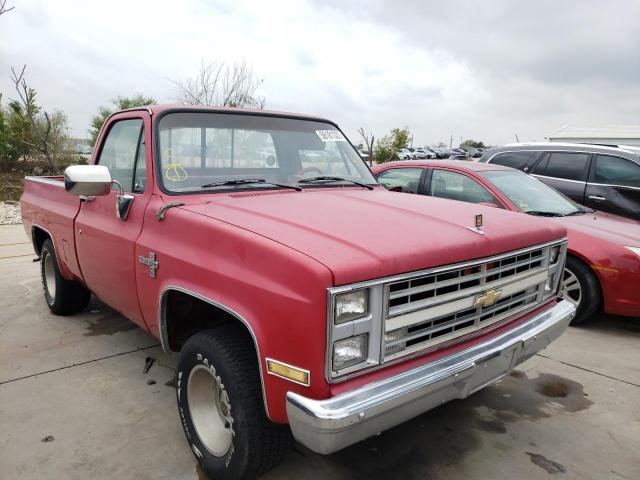 CHEVROLET C10 1984 with VIN 1GCCC14H1EF341325 - Photo from auction