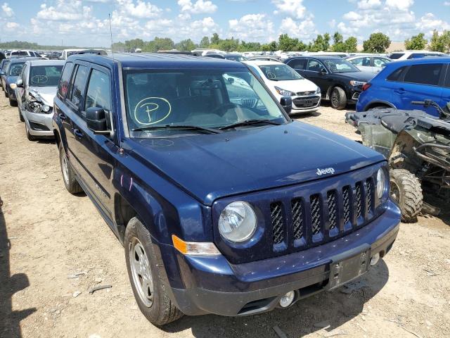 Photo 1 from auction – 2016 JEEP PATRIOT SP with VIN 1C4NJRBB9GD779052