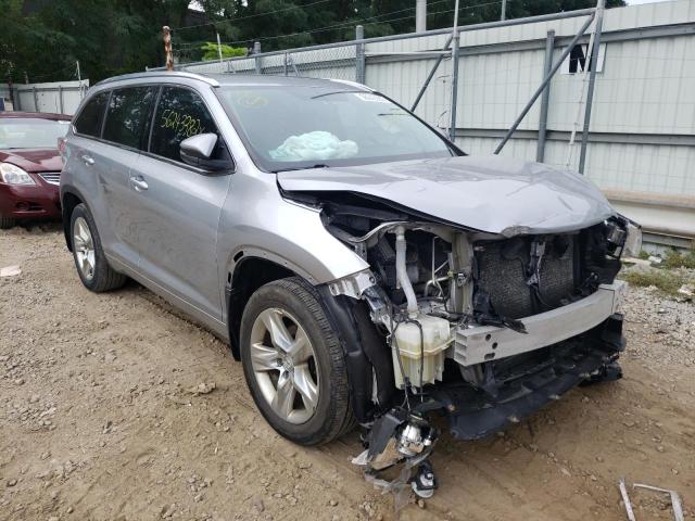 TOYOTA HIGHLANDER 2014 with VIN 5TDDKRFH6ES006645 - Photo from auction