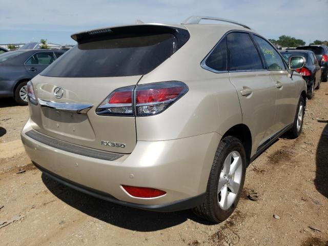 Photo 4 from auction – 2014 LEXUS RX 350 BAS with VIN 2T2BK1BA9EC228098