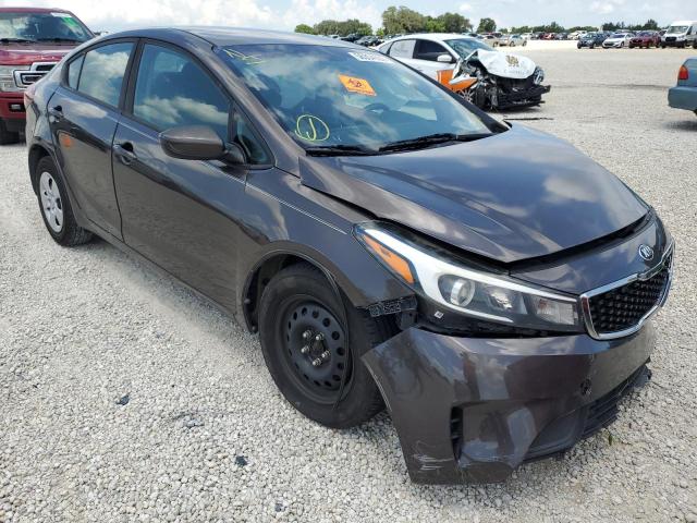 KIA FORTE LX 2017 with VIN 3KPFK4A71HE041117 - Photo from auction