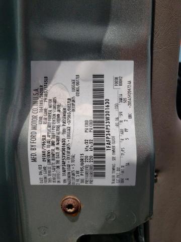 Photo 10 from auction – 2003 FORD FOCUS SE with VIN 1FAFP34P53W301630