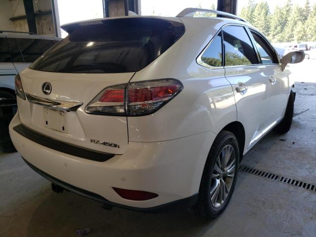 Photo 4 from auction – 2014 LEXUS RX 450 with VIN JTJBC1BA5E2069710