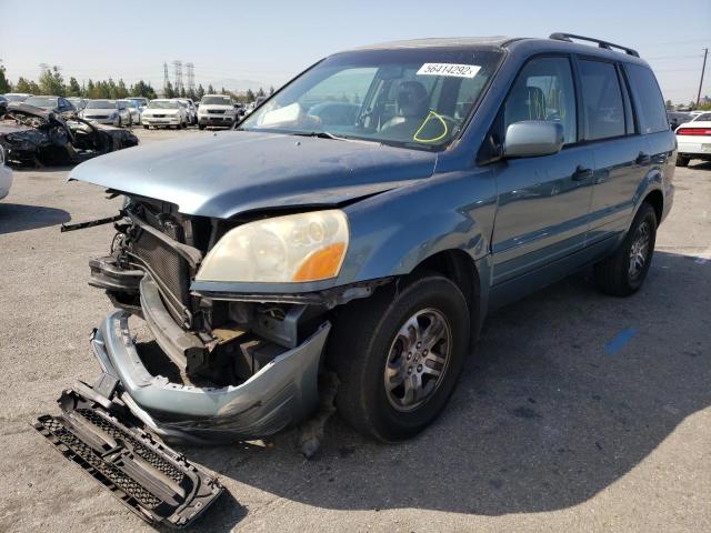 Photo 2 from auction – 2005 HONDA PILOT EXL with VIN 5FNYF18555B034032
