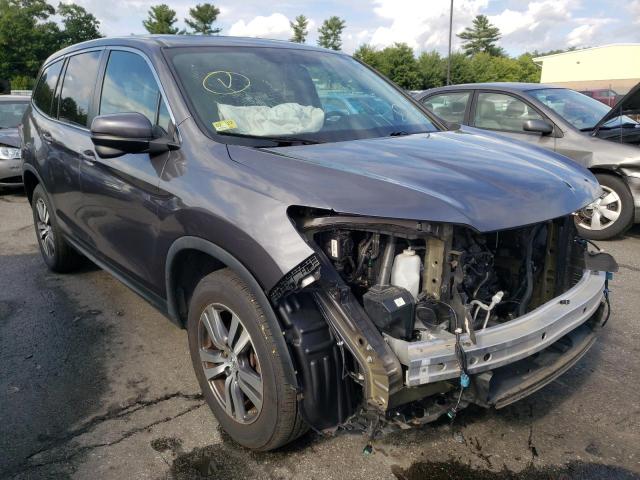 HONDA PILOT EX 2018 with VIN 5FNYF6H37JB050612 - Photo from auction