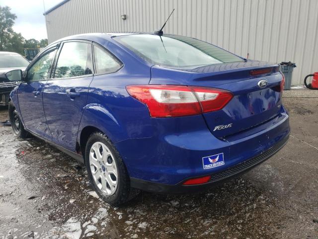 Photo 3 from auction – 2012 FORD FOCUS SE with VIN 1FAHP3F29CL317809