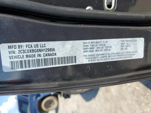 Photo 10 from auction – 2022 DODGE CHARGER SX with VIN 2C3CDXBG6NH129856
