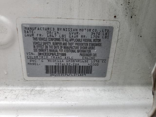 Photo 10 from auction – 2015 NISSAN VERSA NOTE with VIN 3N1CE2CP6FL371889