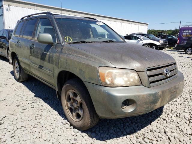 TOYOTA HIGHLANDER 2005 with VIN JTEHD21A250035622 - Photo from auction