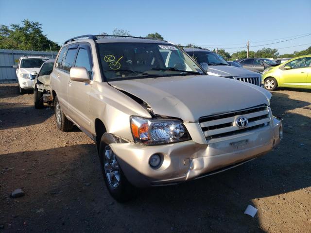 TOYOTA HIGHLANDER 2004 with VIN JTEEP21A940044858 - Photo from auction