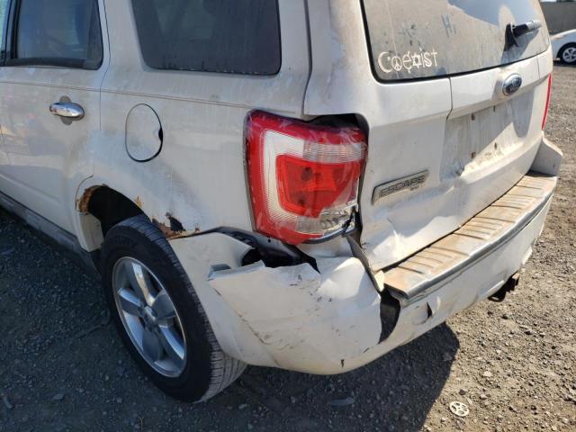 Photo 9 from auction – 2009 FORD ESCAPE XLT with VIN 1FMCU03G89KD00909