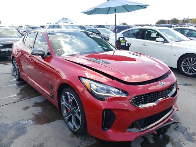 KIA STINGER GT 2018 with VIN KNAE55LC8J6035391 - Photo from auction