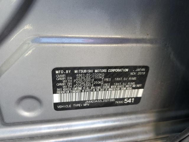 Photo 10 from auction – 2020 MITSUBISHI OUTLANDER with VIN JA4AD3A32LZ021395