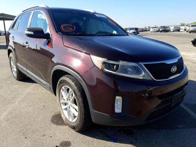 Photo 1 from auction – 2014 KIA SORENTO LX with VIN 5XYKT4A63EG526182