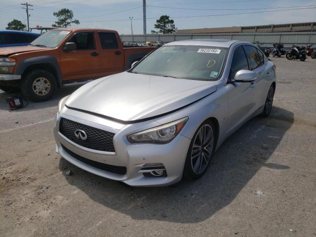 Photo 2 from auction – 2015 INFINITI Q50 BASE with VIN JN1BV7AP1FM332290