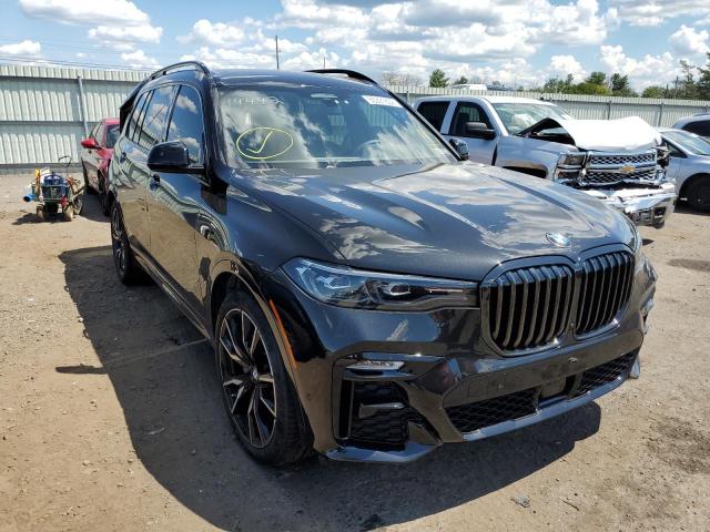 BMW X7 XDRIVE4 2022 with VIN 5UXCW2C07N9N09443 - Photo from auction