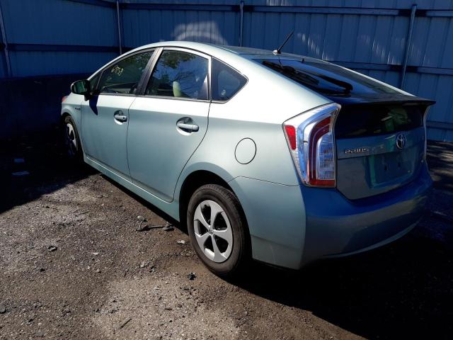 Photo 3 from auction – 2014 TOYOTA PRIUS with VIN JTDKN3DU1E1761467