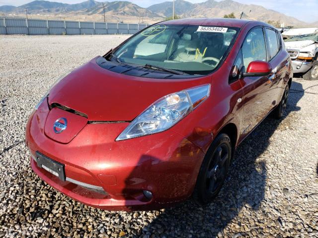 Photo 2 from auction – 2012 NISSAN LEAF SV with VIN JN1AZ0CP2CT026267