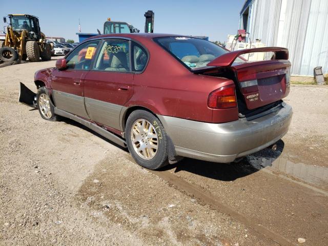 Photo 3 from auction – 2002 SUBARU LEGACY OUT with VIN 4S3BE896327207301