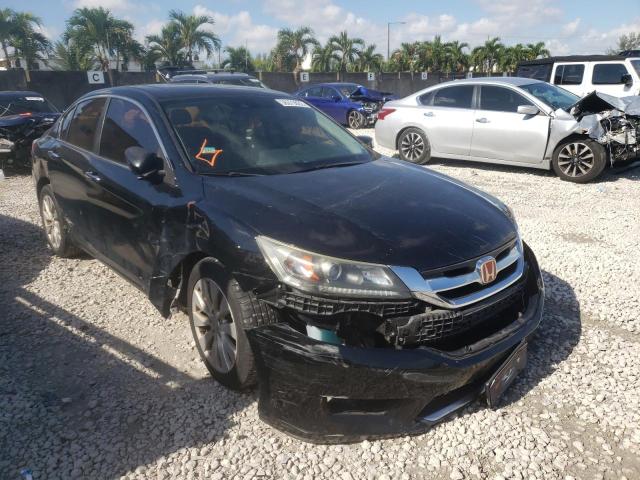 HONDA ACCORD EXL 2014 with VIN 1HGCR2F89EA194896 - Photo from auction