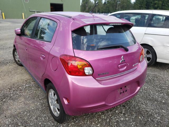 Photo 3 from auction – 2015 MITSUBISHI MIRAGE ES with VIN ML32A4HJ4FH057972