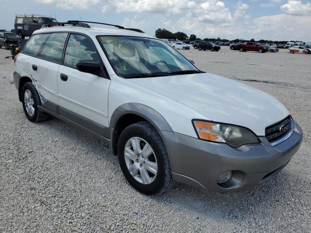 SUBARU OUTBACK 2005 with VIN 4S4BP61C257328658 - Photo from auction