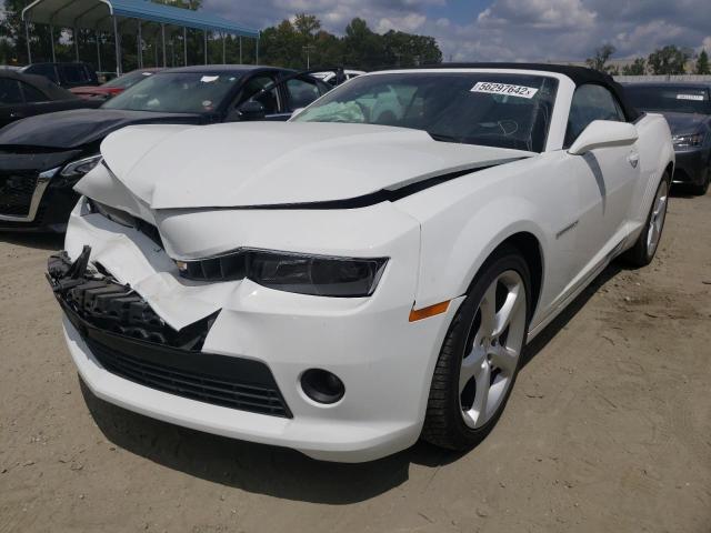 Photo 2 from auction – 2015 CHEVROLET CAMARO LT with VIN 2G1FD3D35F9267145