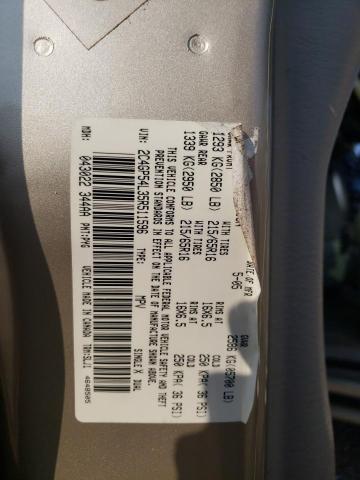 Photo 10 from auction – 2005 CHRYSLER TOWN & COU with VIN 2C4GP54L35R511596