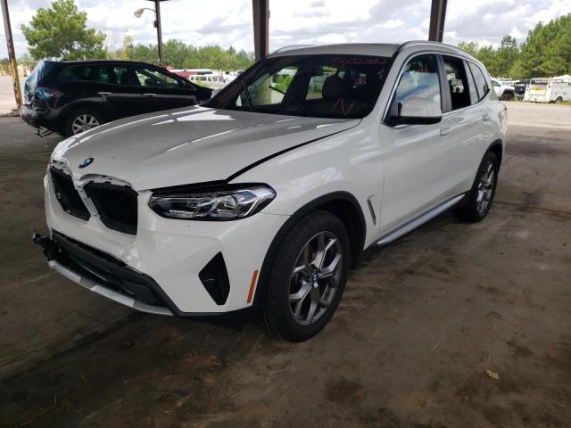 Photo 2 from auction – 2022 BMW X3 SDRIVE3 with VIN 5UX43DP0XN9L05044