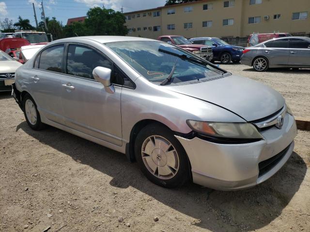 Photo 1 from auction – 2007 HONDA CIVIC HYBR with VIN JHMFA36207S012115